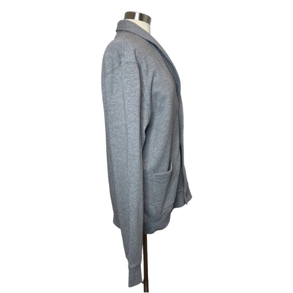 FRANK AND OAK Gray Sweater Blazer size XL - Picture 4 of 9